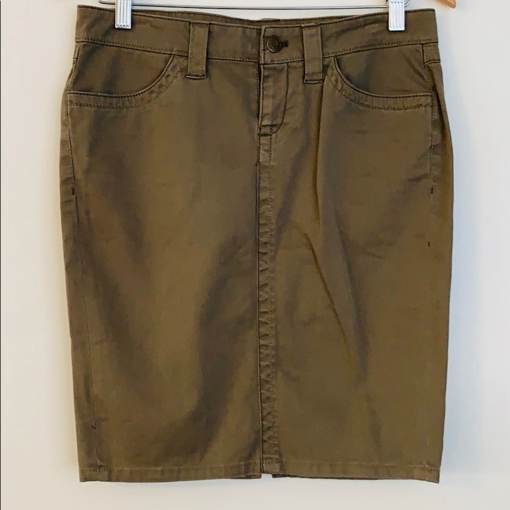 London Jean pencil skirt